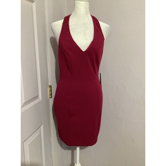 Lulu’s Shaken Not Stirred Magenta Sleeveless Bodycon Mini Dress S - Picture 2 of 9